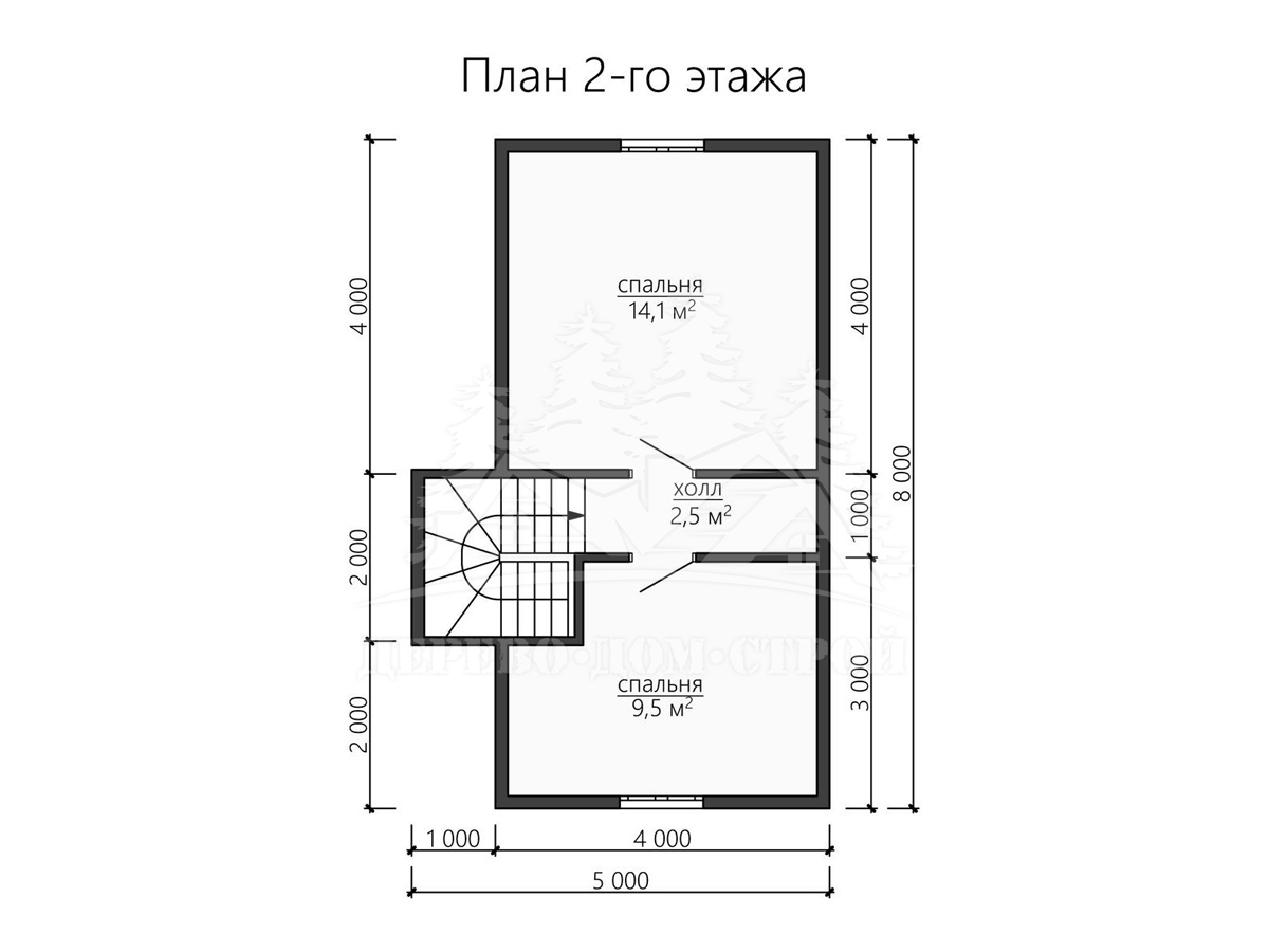 Проект одноэтажного каркасного дома с мансардой и террасой – ДК 150